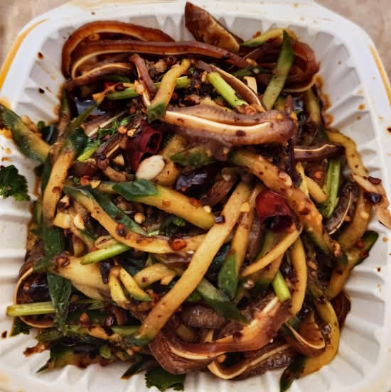207. Shredded Pig Ear with Chilli Sauce 紅油拌豬耳